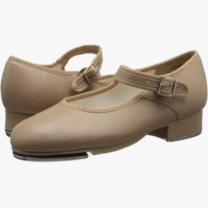 New Sz 9 Capezio Little girl Kid/Big Kid 3800 Mary Jane brown Tap dancing Shoes